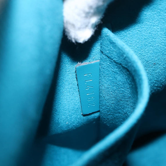 LOUIS VUITTON Epi Alma PM Hand Bag Cyan LV Auth 158917SAV