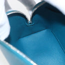 LOUIS VUITTON Epi Pochette Cosmetic Cosmetic Pouch Cyan LV Auth 158918V-16