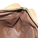 CHANEL Matelasse Chain Shoulder Bag Lamb Skin Brown Gold CC Auth 158929A-20