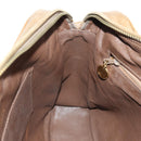 CHANEL Matelasse Chain Shoulder Bag Lamb Skin Brown Gold CC Auth 158929A-21