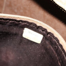 CHANEL Matelasse Chain Shoulder Bag Lamb Skin Brown Gold CC Auth 158929A-24