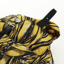 PRADA Backpack Nylon Yellow Silver Auth 158940SM-23
