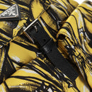 PRADA Backpack Nylon Yellow Silver Auth 158940SM-26