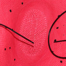 LOEWE Tote Bag Straw 2way Red Auth 158943SAV-16