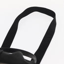 PRADA Hand Bag Nylon 2way Black Silver Auth 158945SAM-15