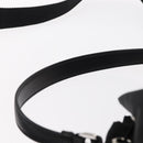 PRADA Hand Bag Nylon 2way Black Silver Auth 158945SAM-14