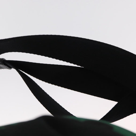 PRADA Backpack Nylon Green Silver Auth 158946V