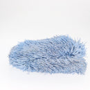 PRADA Hand Bag Raffia Blue Gold Auth 158947V-5