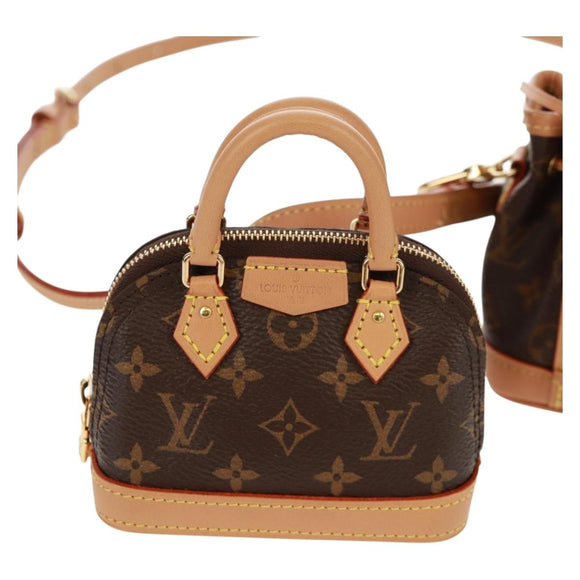 LOUIS VUITTON 2021-2025 Monogram Trio Mini Icon Bag M81081 LV Auth 158948SM