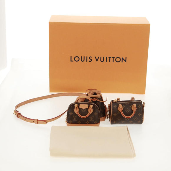 LOUIS VUITTON 2021-2025 Monogram Trio Mini Icon Bag M81081 LV Auth 158948SM