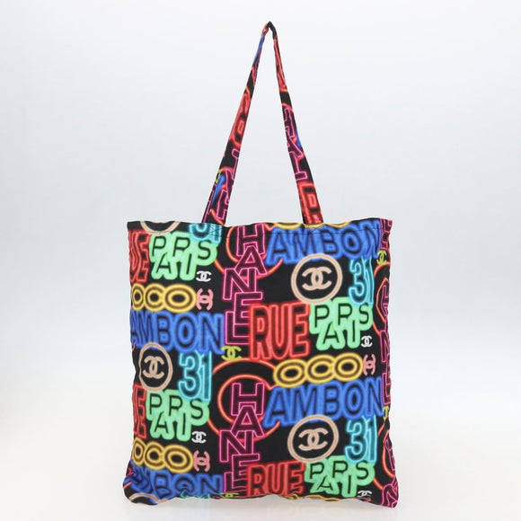 CHANEL Matelasse Chain Eco bag Bag Caviar Skin Black Gold CC Auth 158950SAM