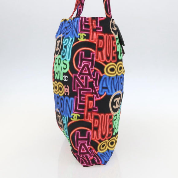 CHANEL Matelasse Chain Eco bag Bag Caviar Skin Black Gold CC Auth 158950SAM