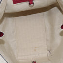 LOEWE Hammock Hand Bag Leather 2way Bordeaux Silver Auth 158952SAV-10