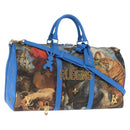 LOUIS VUITTON Masters Collection Keepall Bandouliere 50 M43344 LV Auth 158953SAM-1