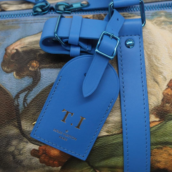 LOUIS VUITTON Masters Collection Keepall Bandouliere 50 M43344 LV Auth 158953SAM