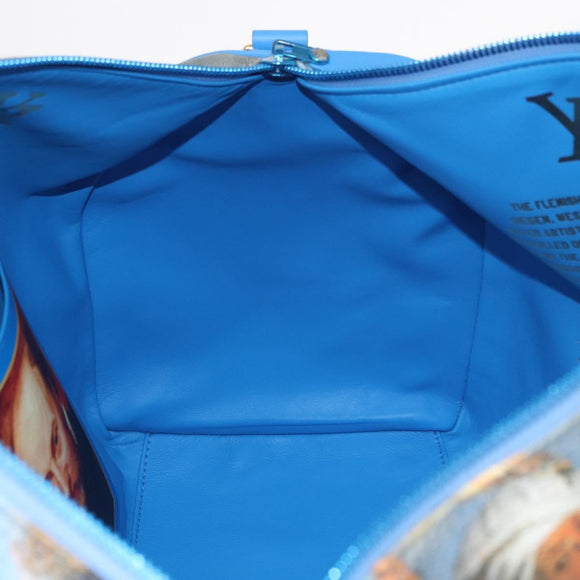 LOUIS VUITTON Masters Collection Keepall Bandouliere 50 M43344 LV Auth 158953SAM