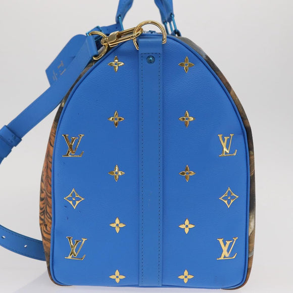 LOUIS VUITTON Masters Collection Keepall Bandouliere 50 M43344 LV Auth 158953SAM