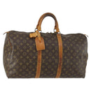 LOUIS VUITTON Monogram Keepall 50 Boston Bag M41426 LV Auth 158956-1