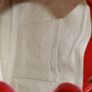 GUCCI Bamboo Backpack Leather Red Silver 370833 Auth 158958V-30