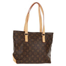LOUIS VUITTON Monogram Cabas Piano Tote Bag M51148 LV Auth 158961V-1
