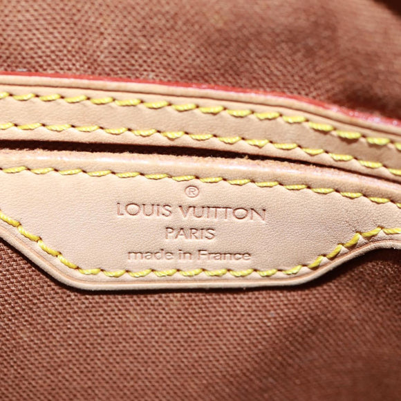 LOUIS VUITTON Monogram Cabas Piano Tote Bag M51148 LV Auth 158961V