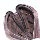 GUCCI GG Canvas Guccissima Pouch Leather Brown Silver 162351 Auth 158971-17