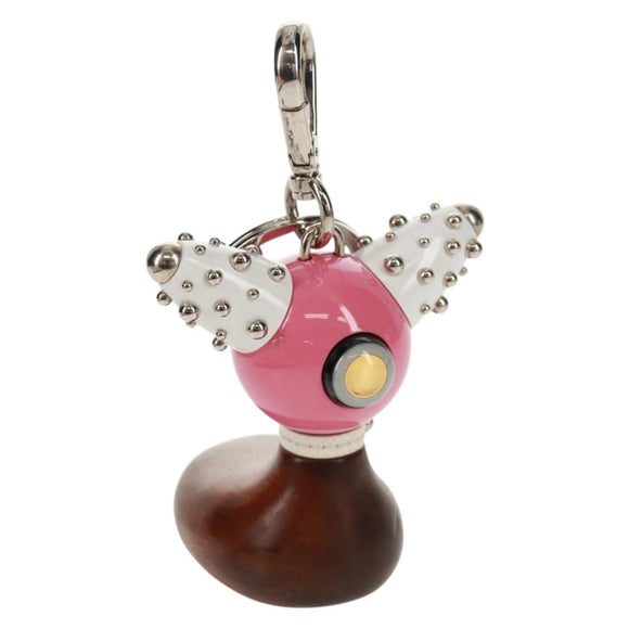 PRADA Neck Strap plastic Pink Auth 158973V