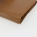 GUCCI Day Planner Cover Leather Beige Gold 031 4463 1067 Auth 158975-10