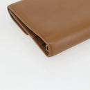 GUCCI Day Planner Cover Leather Beige Gold 031 4463 1067 Auth 158975-11