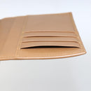 GUCCI Day Planner Cover Leather Beige Gold 031 4463 1067 Auth 158975-19