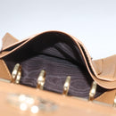 GUCCI Day Planner Cover Leather Beige Gold 031 4463 1067 Auth 158975-21