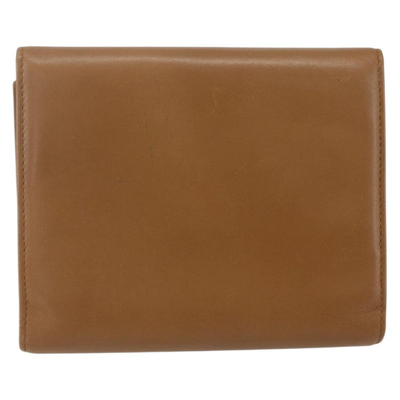 GUCCI Day Planner Cover Leather Beige Gold 031 4463 1067 Auth 158975