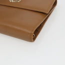 GUCCI Day Planner Cover Leather Beige Gold 031 4463 1067 Auth 158975-8