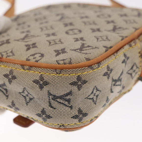 LOUIS VUITTON Monogram Mini Juliet PM Shoulder Bag Blue M92005 LV Auth 158984