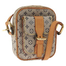 LOUIS VUITTON Monogram Mini Juliet PM Shoulder Bag Blue M92005 LV Auth 158984-1
