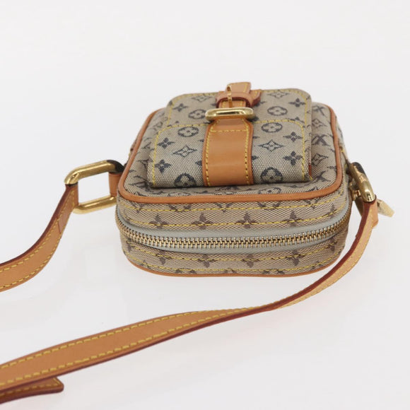 LOUIS VUITTON Monogram Mini Juliet PM Shoulder Bag Blue M92005 LV Auth 158984