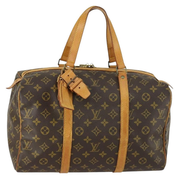 LOUIS VUITTON Monogram Sac Souple 35 Boston Bag M41626 LV Auth 158985