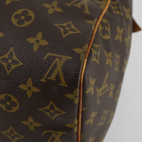 LOUIS VUITTON Monogram Sac Souple 35 Boston Bag M41626 LV Auth 158985