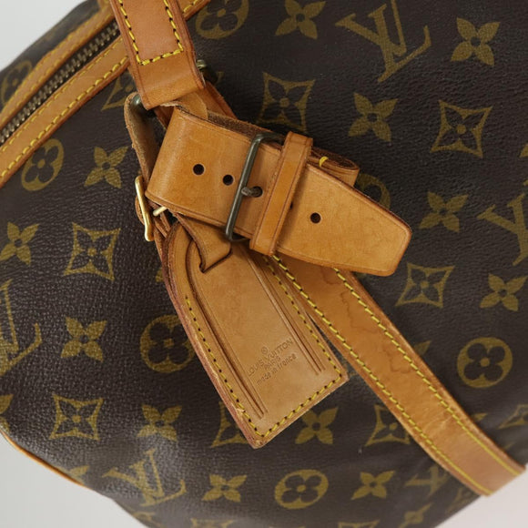 LOUIS VUITTON Monogram Sac Souple 35 Boston Bag M41626 LV Auth 158985