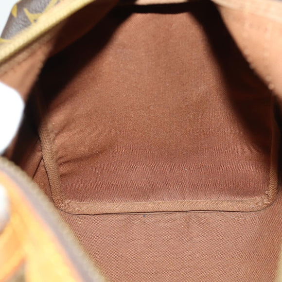 LOUIS VUITTON Monogram Sac Souple 35 Boston Bag M41626 LV Auth 158985