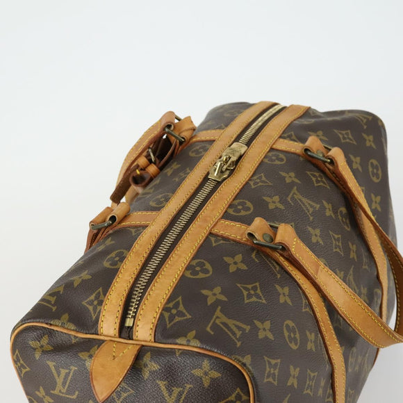 LOUIS VUITTON Monogram Sac Souple 35 Boston Bag M41626 LV Auth 158985
