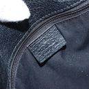 GUCCI GG Canvas Tote Bag Black Silver 120840 Auth 158987-17