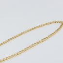 Salvatore Ferragamo Gancini Chain Shoulder Bag Leather Black Gold Auth 158988-8
