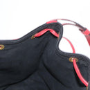 LOUIS VUITTON Epi Noe Shoulder Bag Bicolor Black Red M44017 LV Auth 158992-18