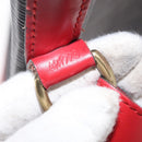 LOUIS VUITTON Epi Noe Shoulder Bag Bicolor Black Red M44017 LV Auth 158992-12