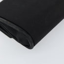 GUCCI Chain Shoulder Bag Nylon Black Gold Auth 158998-16