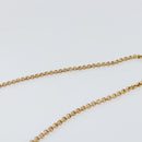 GUCCI Chain Shoulder Bag Nylon Black Gold Auth 158998-8
