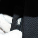 CHANEL Matelasse Chain Shoulder Bag Canvas Black Gold CC Auth 158999-21