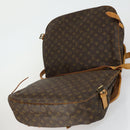 LOUIS VUITTON Monogram Saumur 43 Shoulder Bag M42252 LV Auth 159000-20
