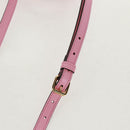 GUCCI Hand Bag Leather 2way Pink Gold 671623 Auth 159011M-16